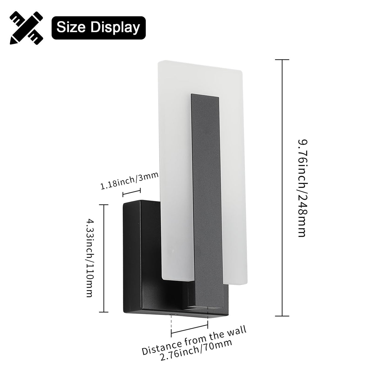 Joosenhouse wall lamp 3000K warm white creates cozy living spaces