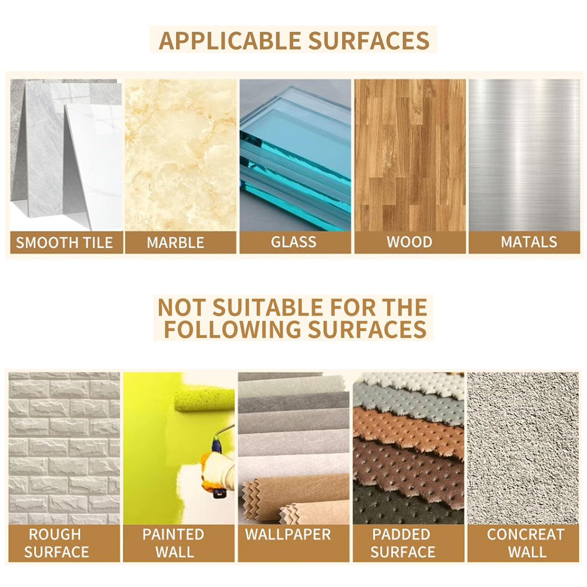 JOPOFI bathroom kitchen RV adhesive use in small spaces