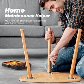 JOREST ergonomic handle with rotatable tail supports extended repair sessions.