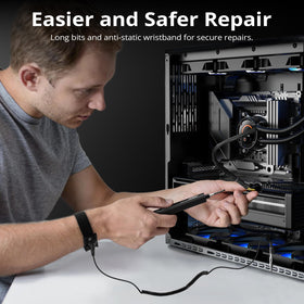 JOREST anti-static wrist wrap and magnetic mat aid safe repairs.