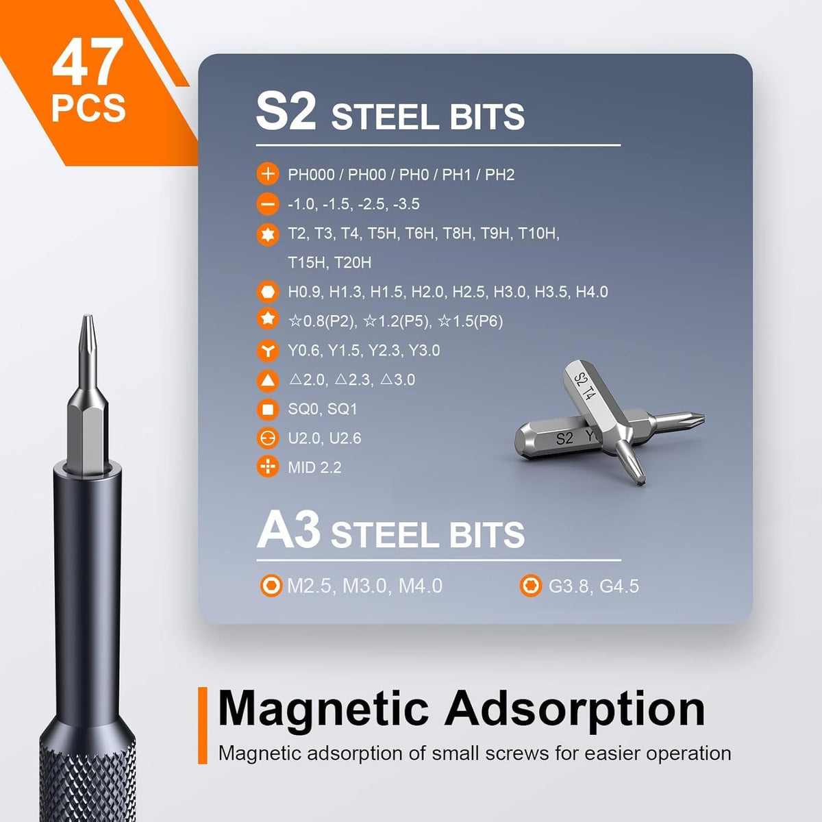 JOREST ergonomic S2 handle for comfortable precise turns