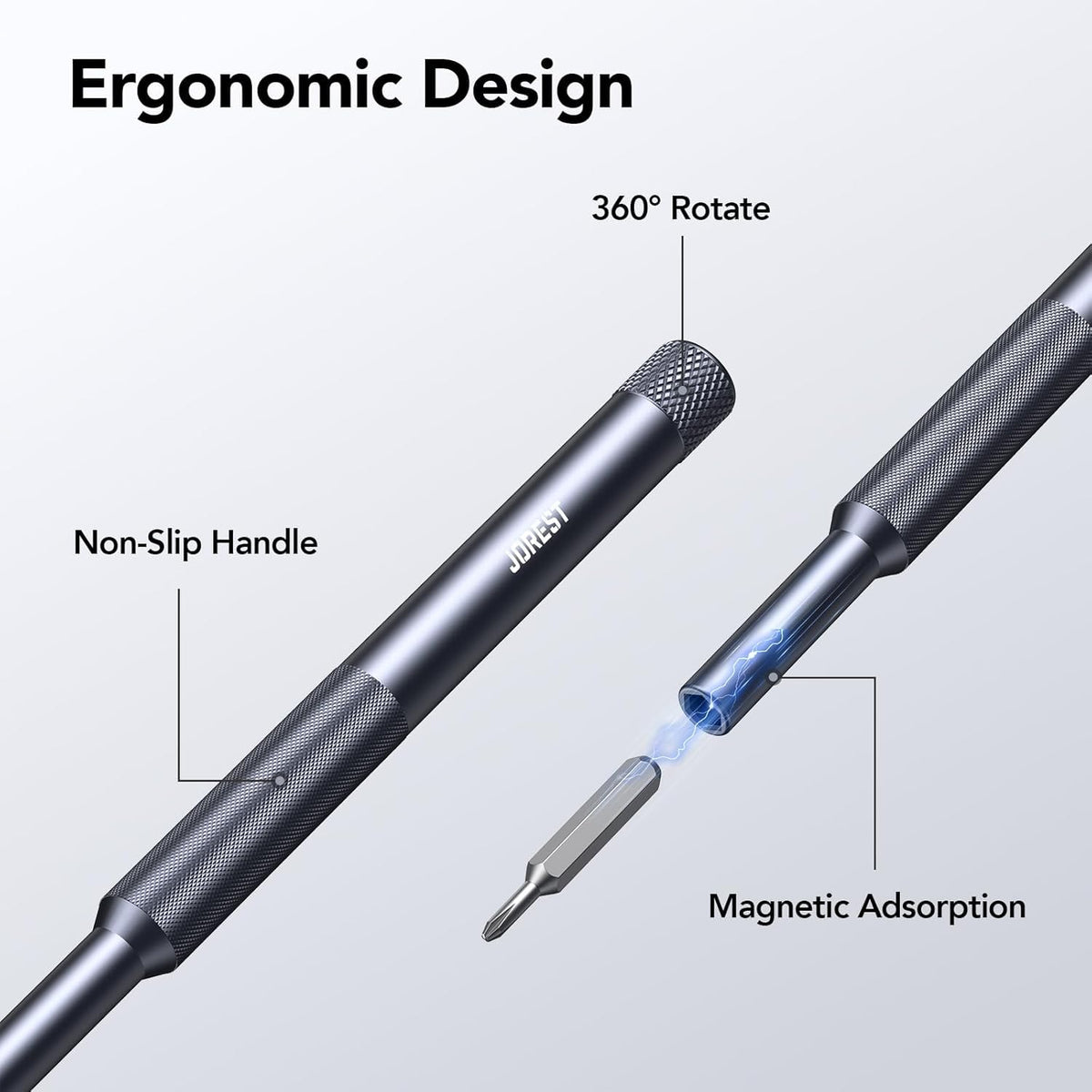 JOREST magnetic organizer keeps bits secure during transport