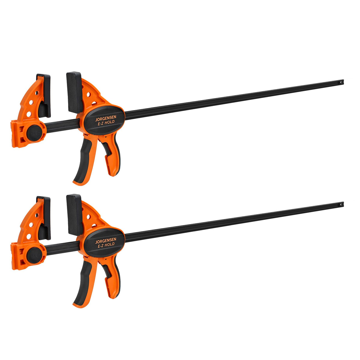 Jorgensen 24in one-hand clamp-spreader front view for fast setup and secure clamping.