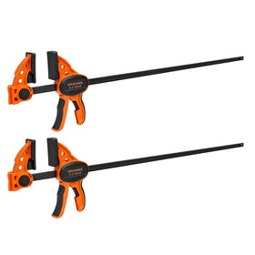 Jorgensen 24in one-hand clamp-spreader front view for fast setup and secure clamping.