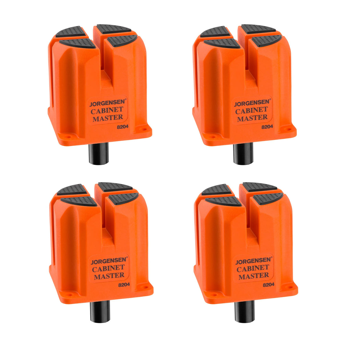 Jorgensen 3-in-1 support block acts as clamp lifter for precise cabinet assembly.