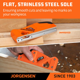 Jorgensen chamfer plane round cutter 1/8 inch for fine edge work.
