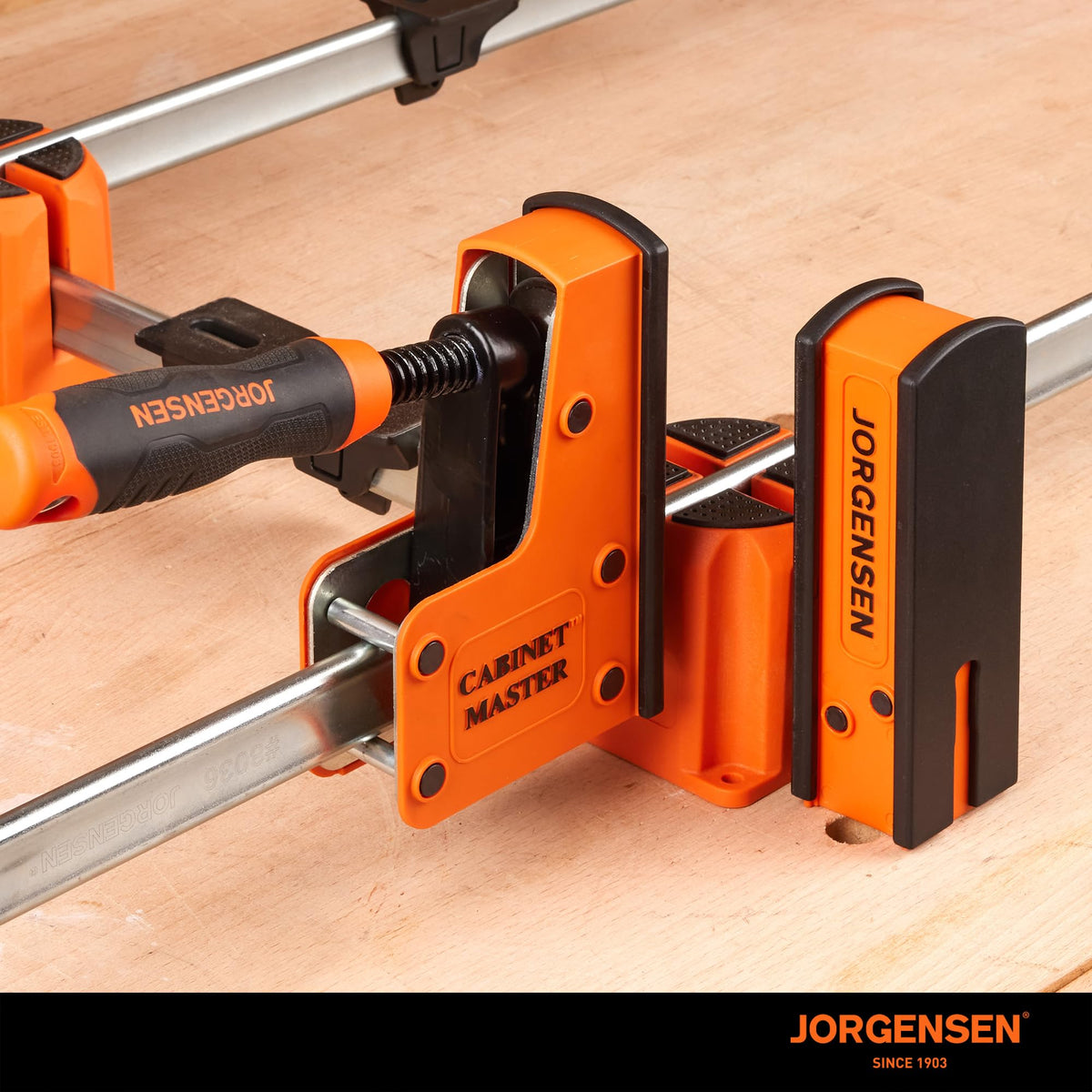 Jorgensen clamp spacer for assembly enhances quick, secure mounting.