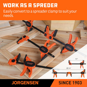 Jorgensen high-carbon steel bar resists wear and stays reliable.