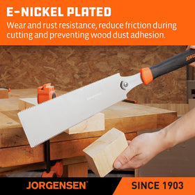 Jorgensen lightweight, ergonomic design reduces fatigue during operation.