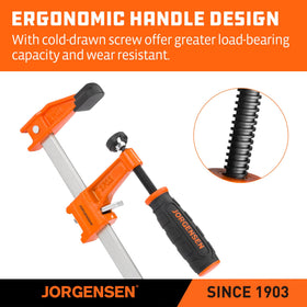Jorgensen suitable for hobbyists, carpenters, woodworkers, metalworkers, and tradespeople.