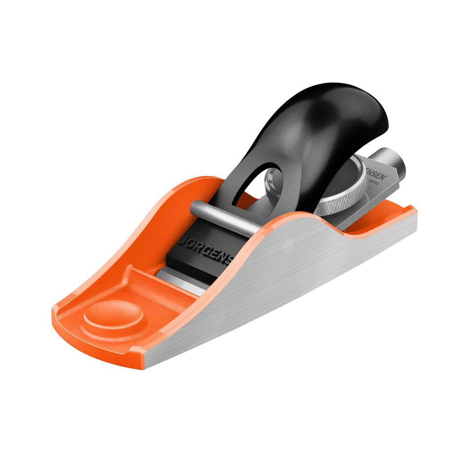 Jorgensen No.102 wood planer body supports precise planing and stability