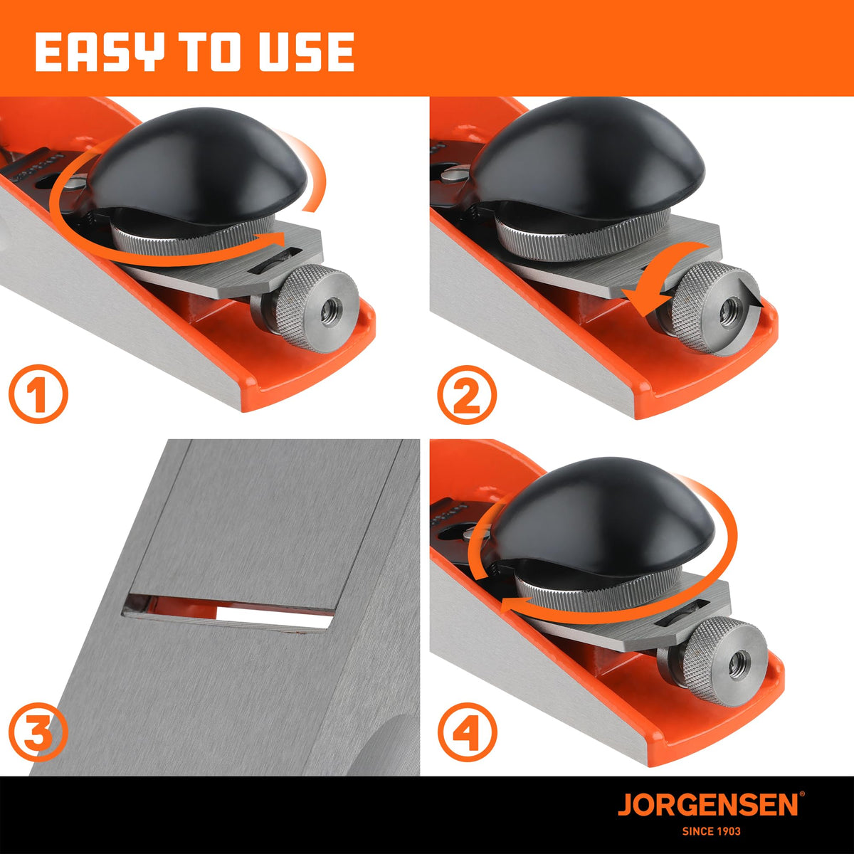 Jorgensen No.60 smooth flat bottom enables clean planing