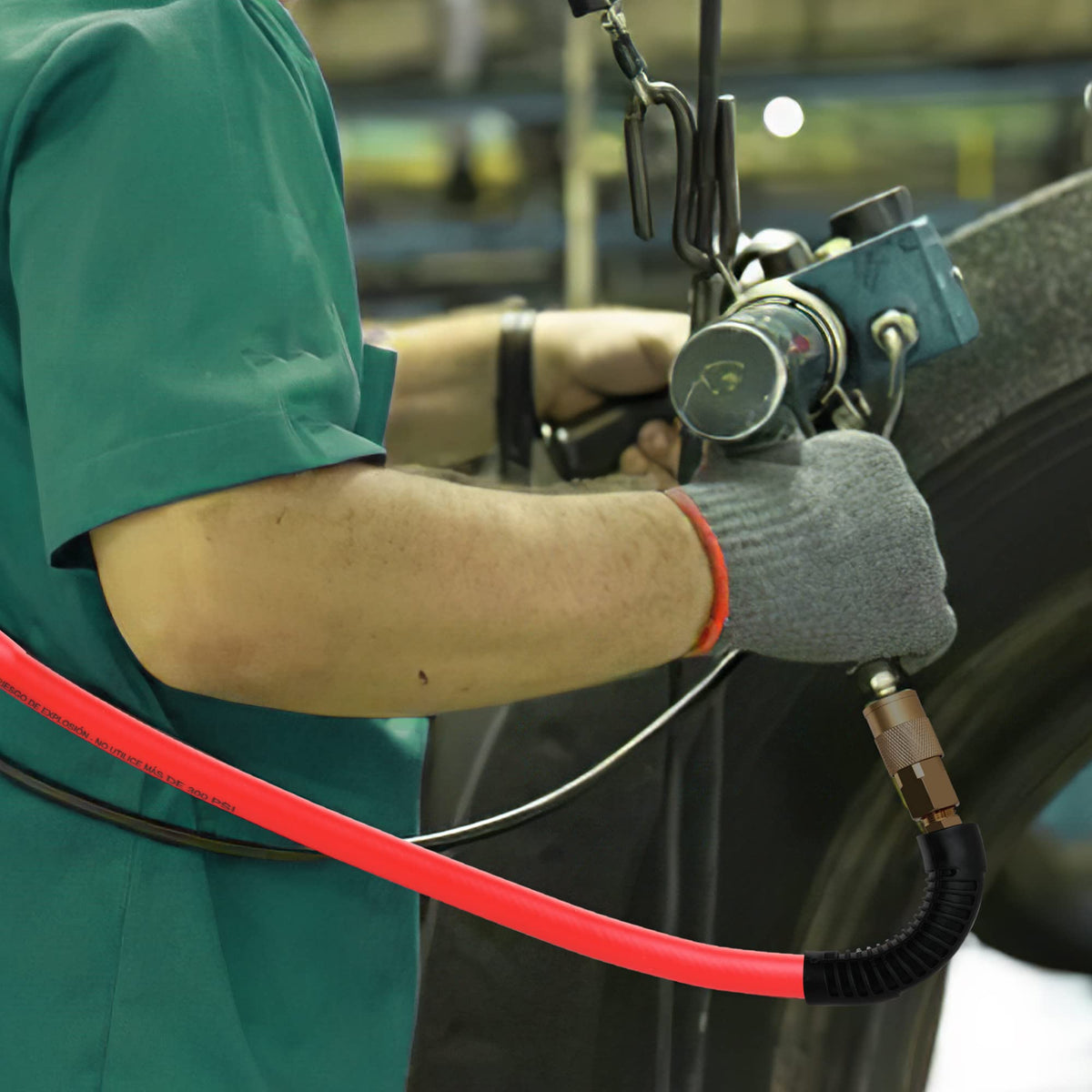 JOROY bend restrictor ends reduce kinking and prolong hose life