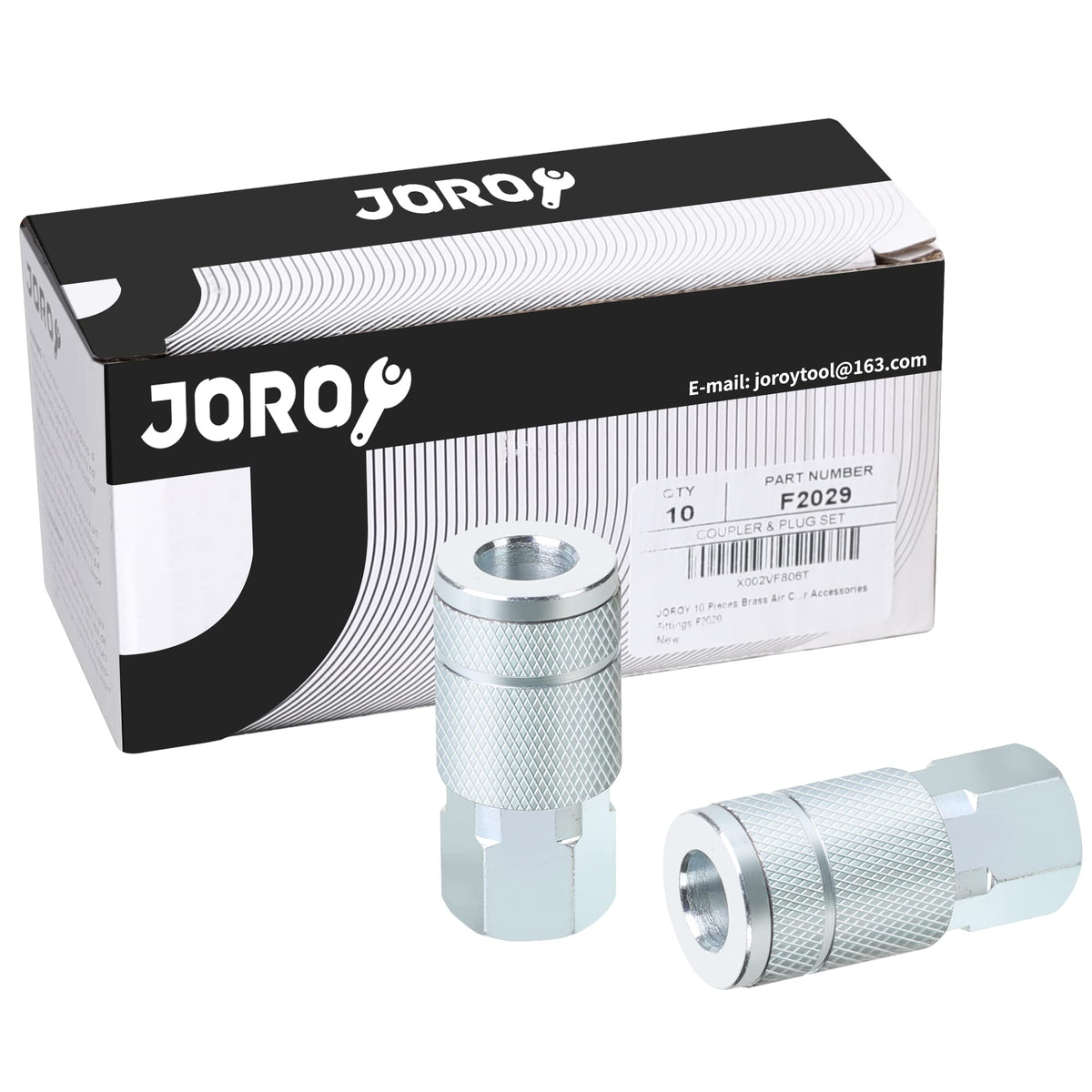 JOROY complete 10-piece box of air fittings