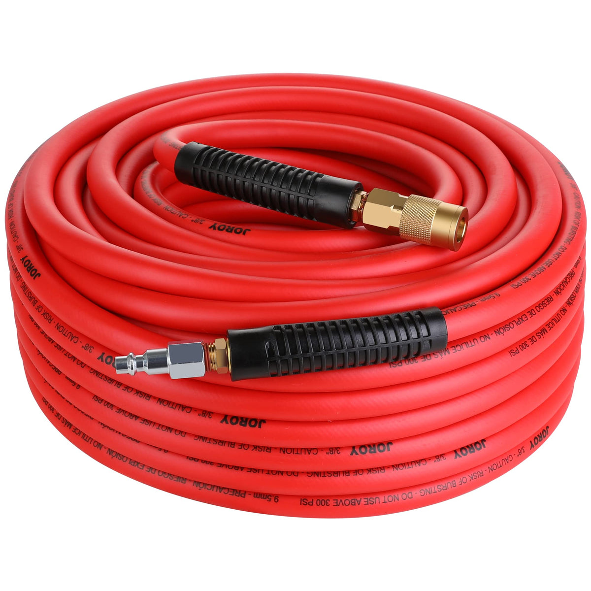 JOROY hybrid air hose 38-inch 100 feet for smooth airflow over long runs