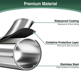 Josmimic bottom-raise design keeps spare rolls dry and accessible