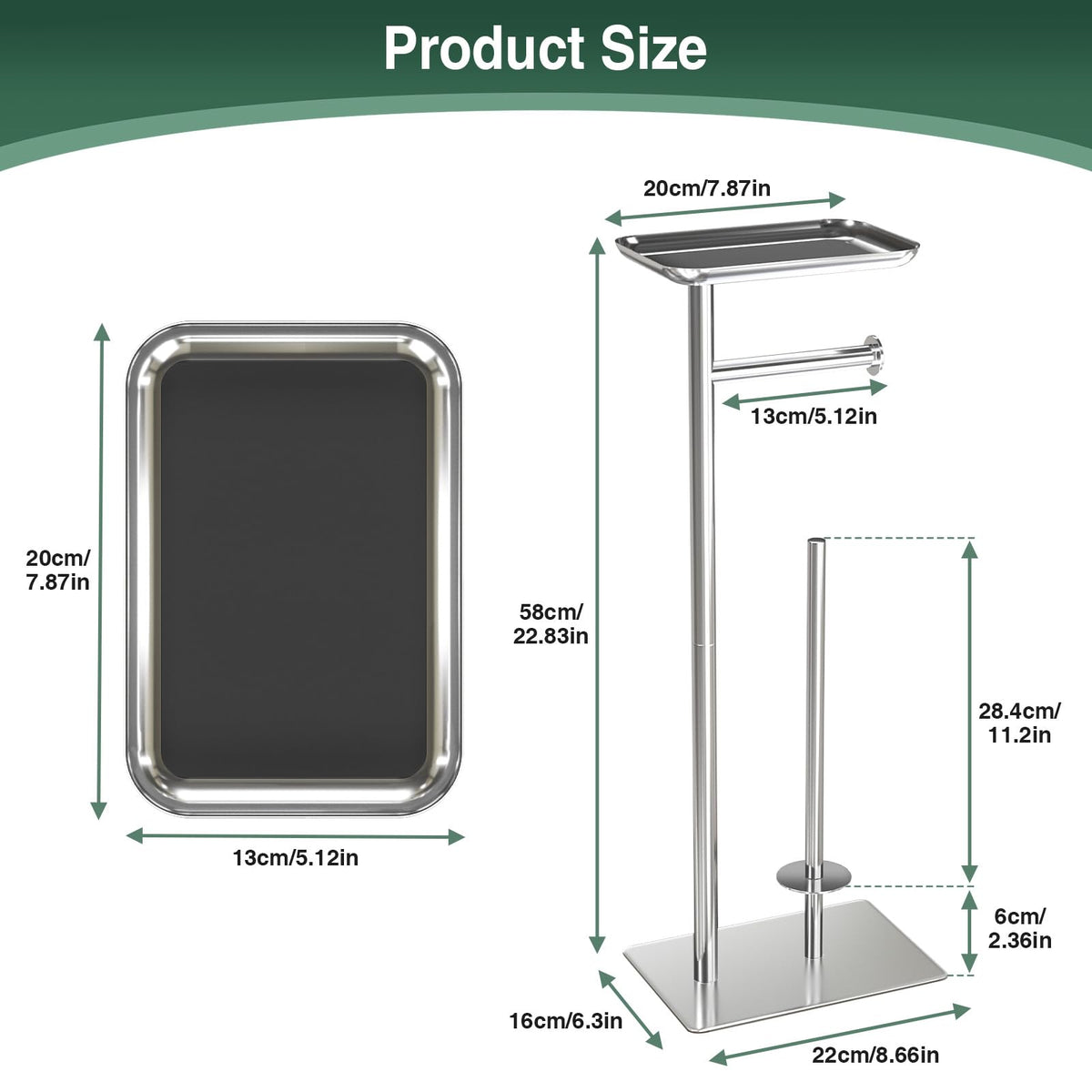 Josmimic compact design fits slim bathroom spaces