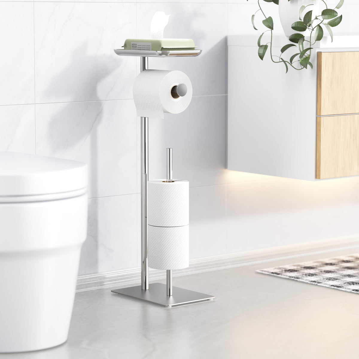 Josmimic stainless steel frame with silicone pads prevents slipping