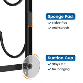 Josmimic U-shaped iron plates distribute weight for sturdier storage.