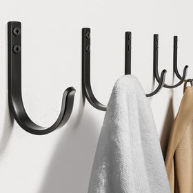Josmimic wall hooks 22lb capacity supports sturdy lightweight items.
