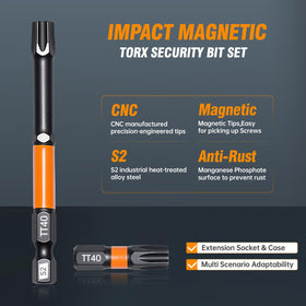 JOSQNNIA S2 steel magnetic tips improve hold and precision.