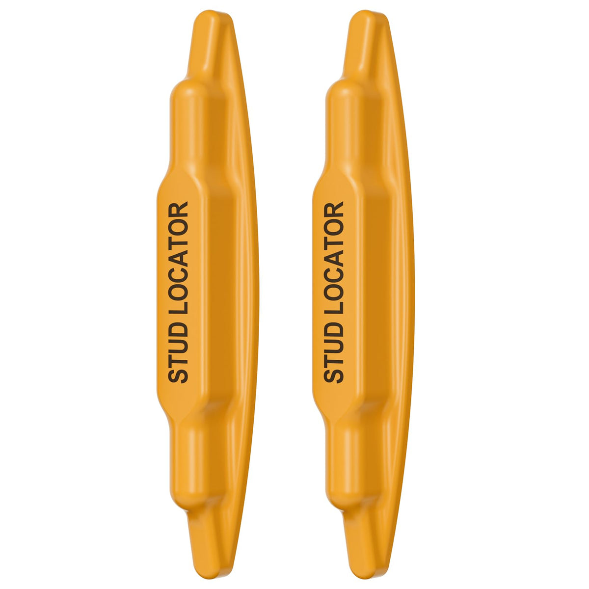 JOTOVO 2PCS magnetic stud finder front view, quick screw detection.