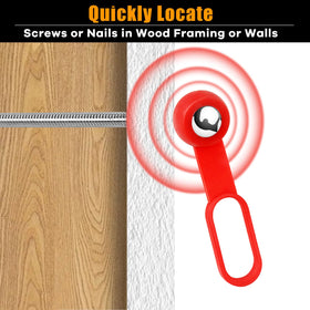 JOTOVO Studball finds a nail in a wood frame wall.