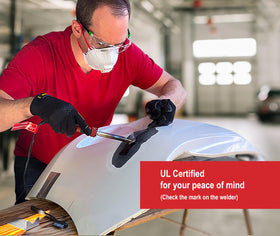 JOUNJIP 80W plastic welder iron heats quickly toward 525F for efficient fixes.