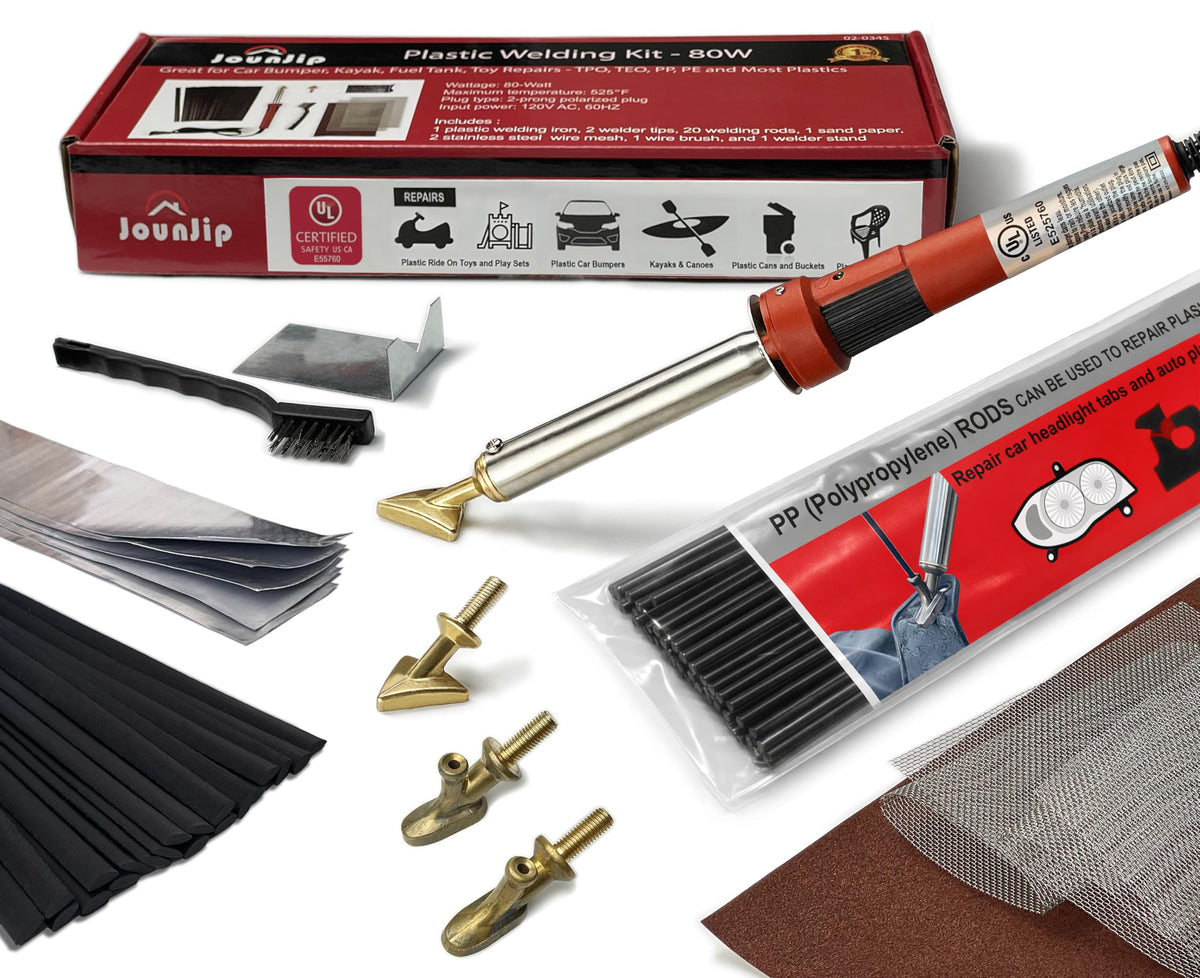 JOUNJIP Deluxe plastic welding kit main unit for portable DIY repairs