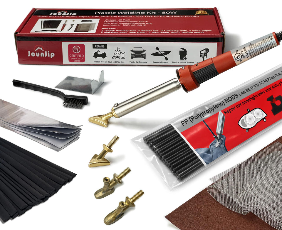 JOUNJIP Deluxe plastic welding kit main unit for portable DIY repairs
