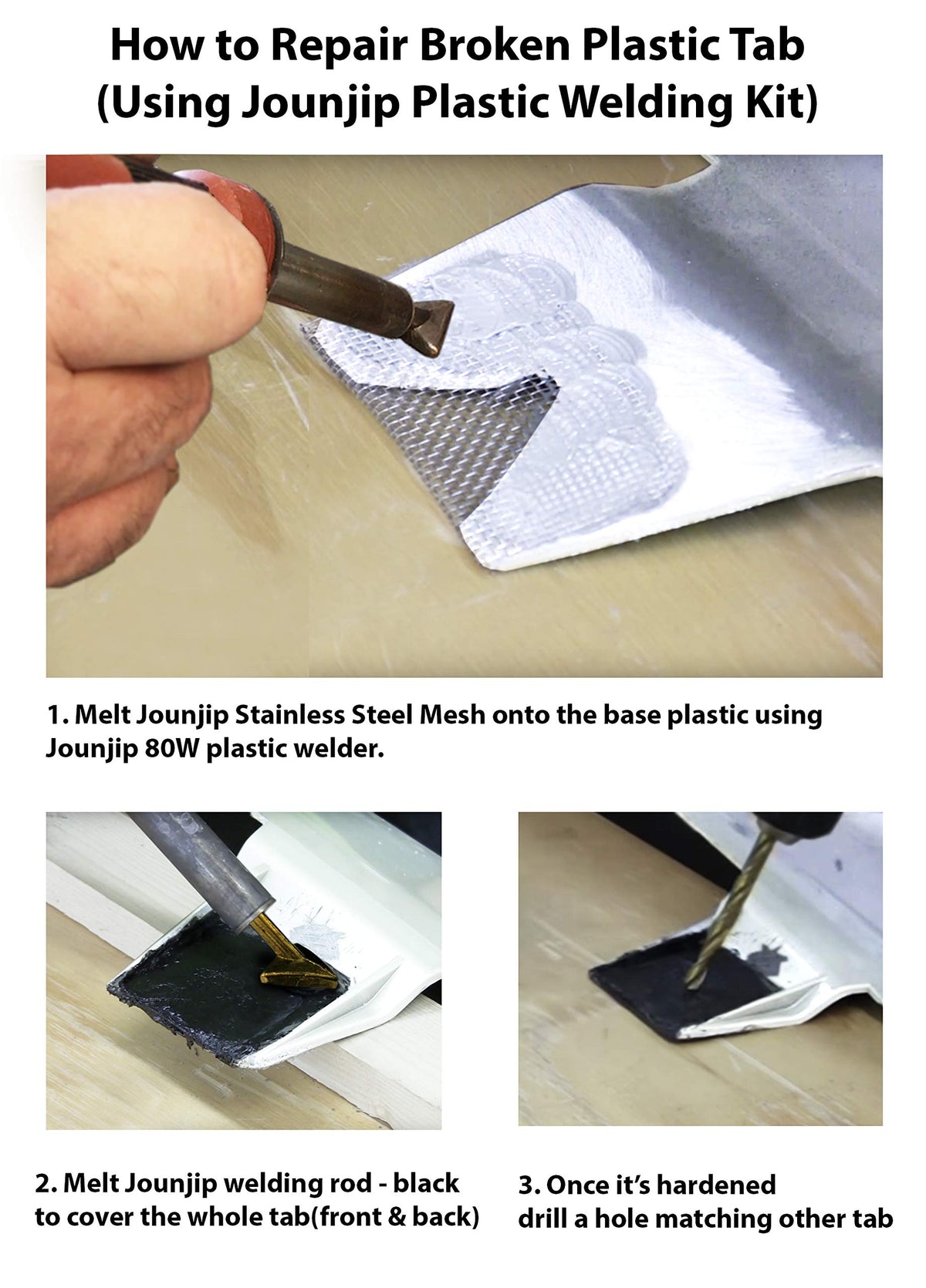 JOUNJIP PolyPlaz rod showing sandable finish after cooling.