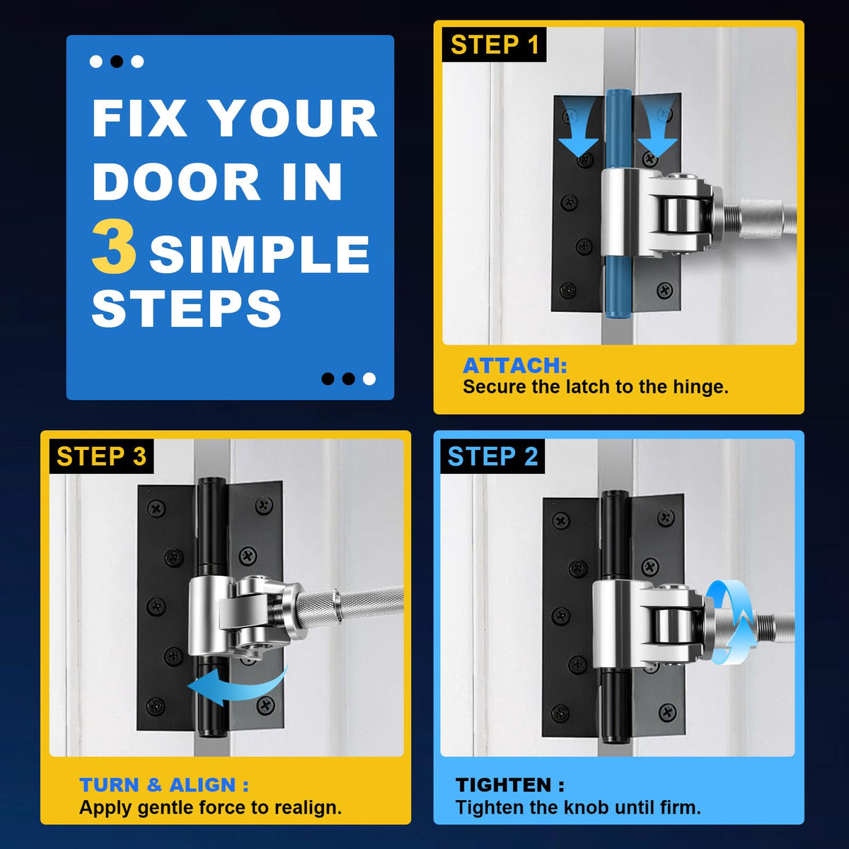 Jourcyna hinge tool helps you save time on repairs with DIY ease