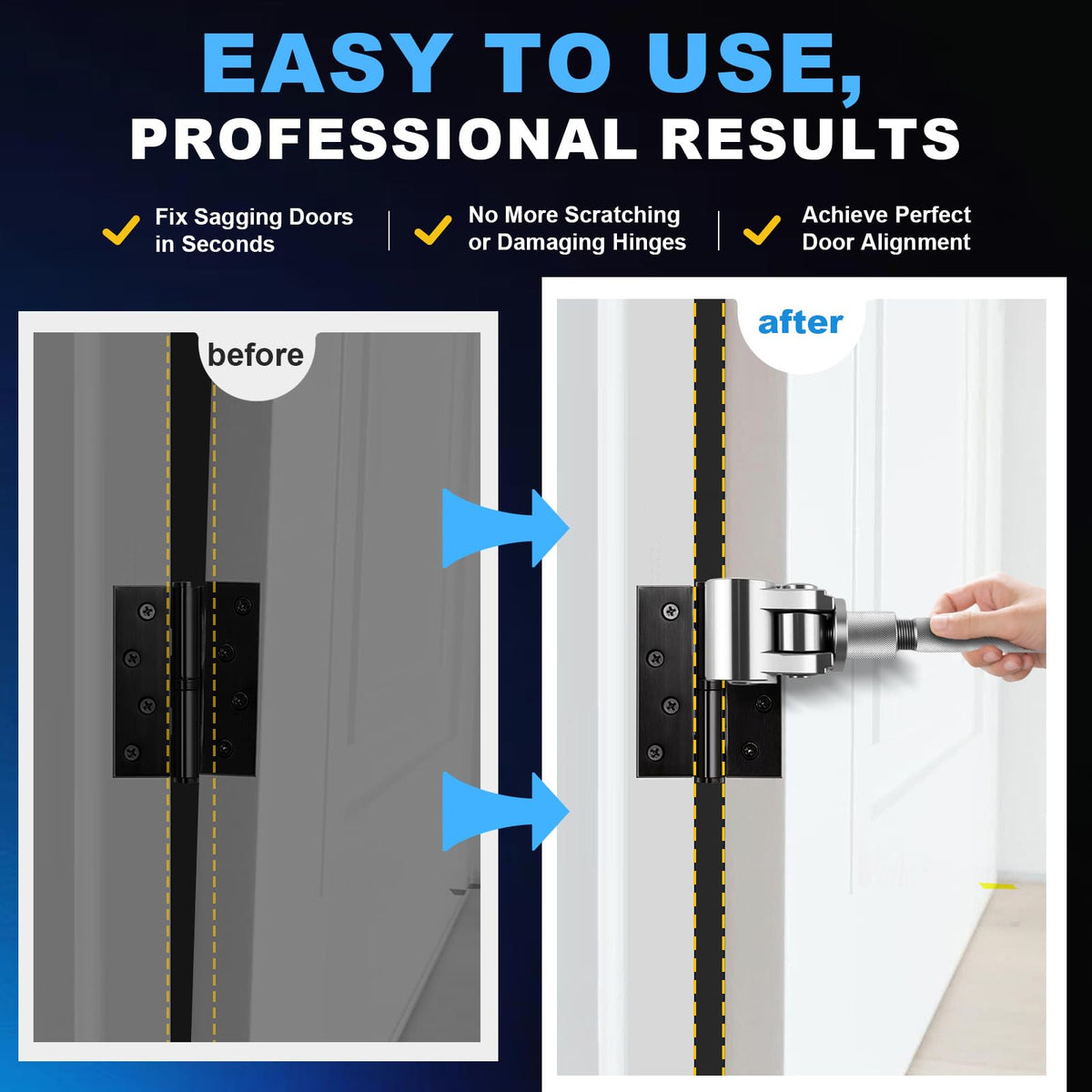 Jourcyna stainless steel hinge tool offers durable, long-lasting performance