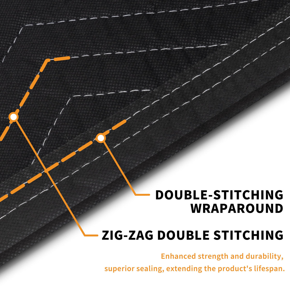 JourneyO recycled cotton filling provides soft, durable cushioning for belongings.
