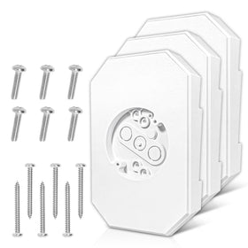 Joworthy 8141DBL front view mounting block for durable vinyl siding.