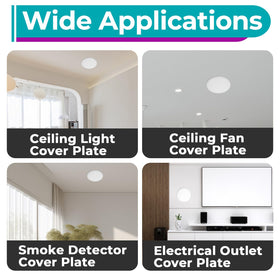 Joworthy CP3540 installation options accommodate flat or uneven ceilings