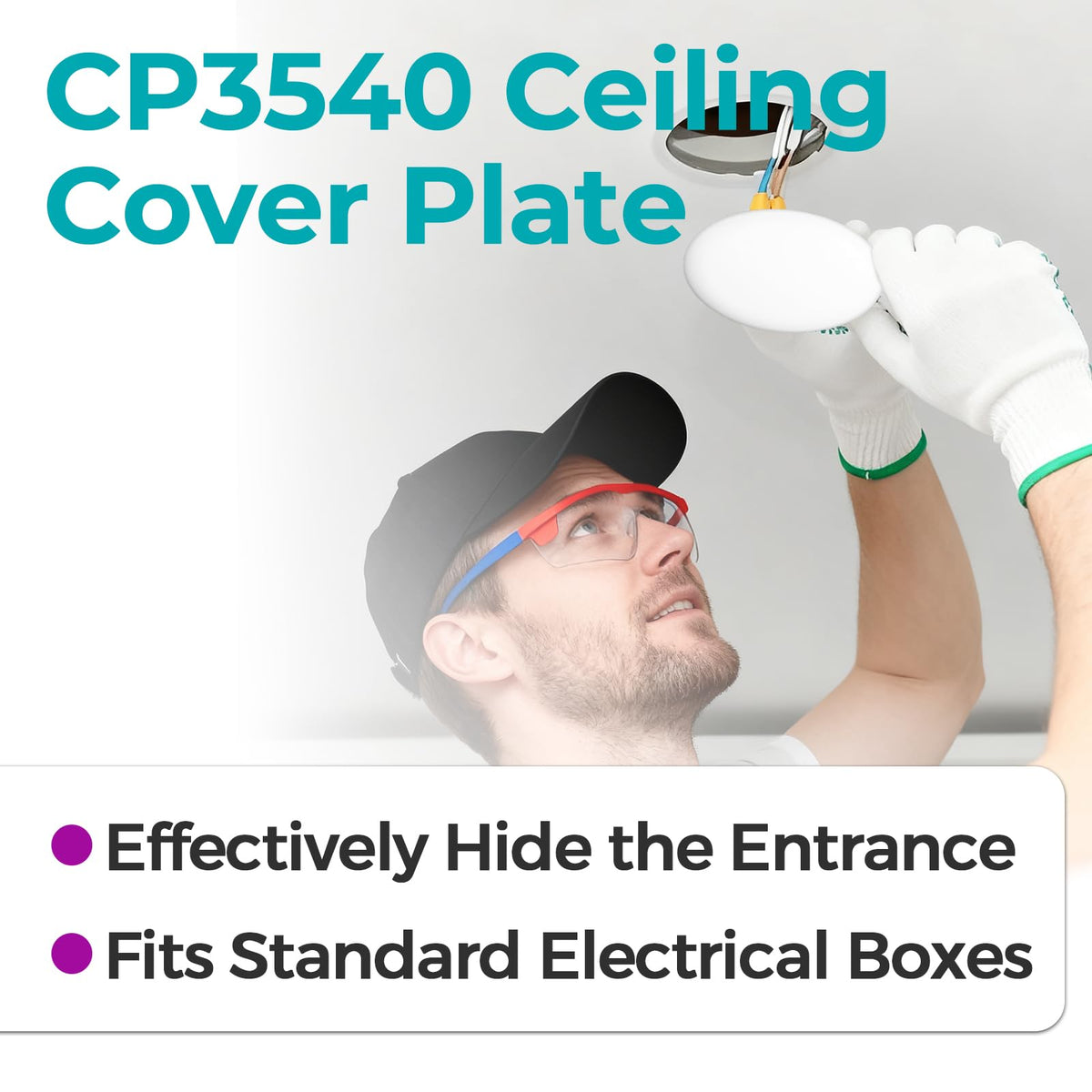 Joworthy CP3540 screws included for quick, secure mounting