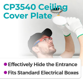Joworthy CP3540 screws included for quick, secure mounting