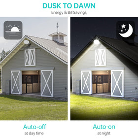 JOY ANAN LED Barn Light IP66 housing withstands rain and dust for harsh conditions.