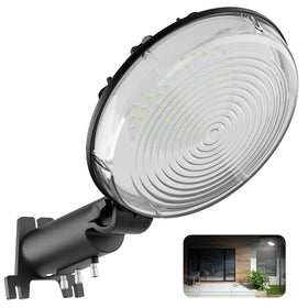 JOY ANAN LED Barn Light mounted on exterior wall for secure outdoor illumination.