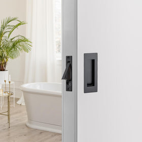 Joy Decor 304 stainless steel construction resists rust for heavy-use doors