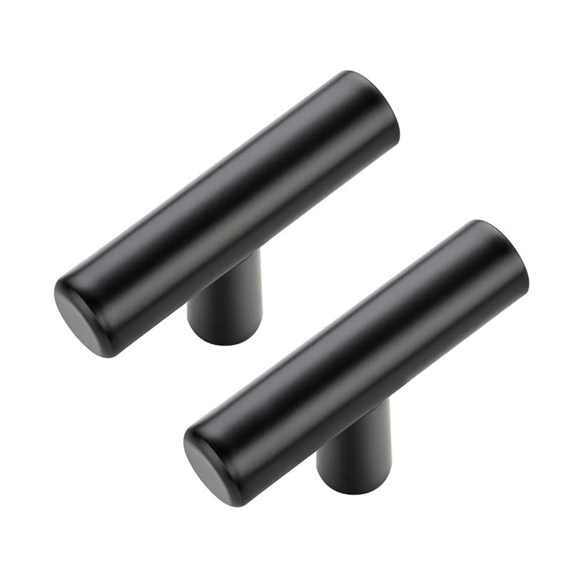 JOY DECOR single-hole 50mm knob shown on drawer, easy installation.