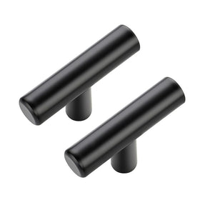 JOY DECOR single-hole 50mm knob shown on drawer, easy installation.
