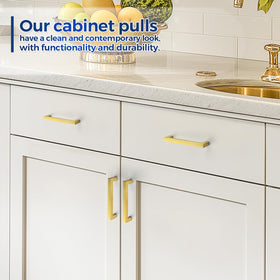 JOY DECOR 128mm center spacing for precise cabinet installation.
