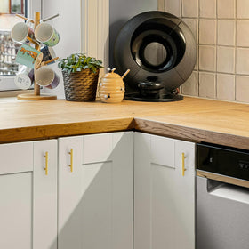 Joy Decor included screws simplify installation on various cabinet depths