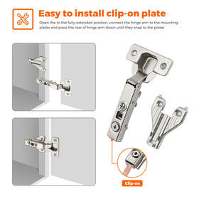 JOY DECOR quiet closing mechanism reduces noise during daily cabinet use.