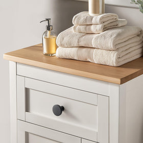 Joy Decor round knob on dresser drawer enhances style and grip