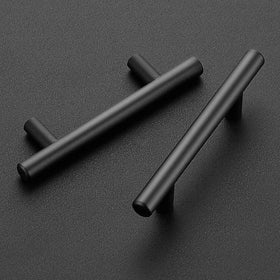 JOY DECOR T-shaped design cabinet pull enhances contemporary style and grip.