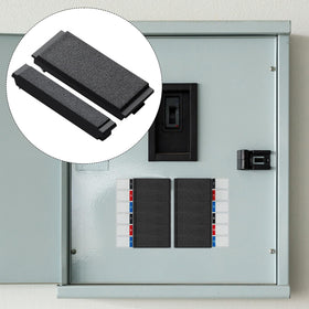Joyfolk filler plate guarding panel from dust and debris in an industrial setting.