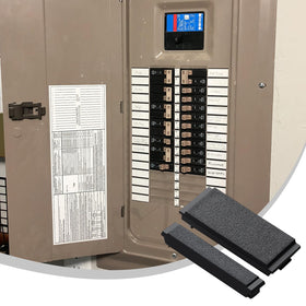 Joyfolk filler plates on a clean installation keep panels organized and professional.